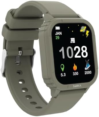 Cubitt Jr. Smartwatch Fitness Tracker, 1.75" AMOLED โ Forest Green