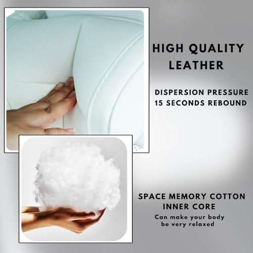 Car Headrest Neck Pillow Support Memory Foam Ergonomic Design Accessory for D...