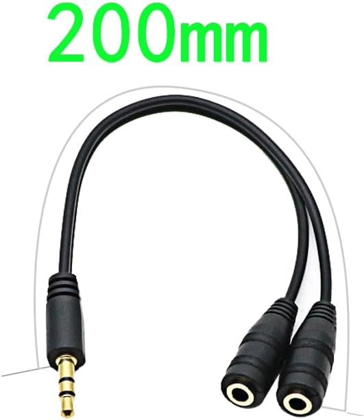 Headphone Splitter for 2 Headphones 2 Way 3.5mm Adapter Aux Cable Mini Jack - Image 5