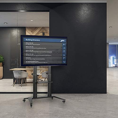 vivo premium aluminum mobile tv cart for 32, view 9