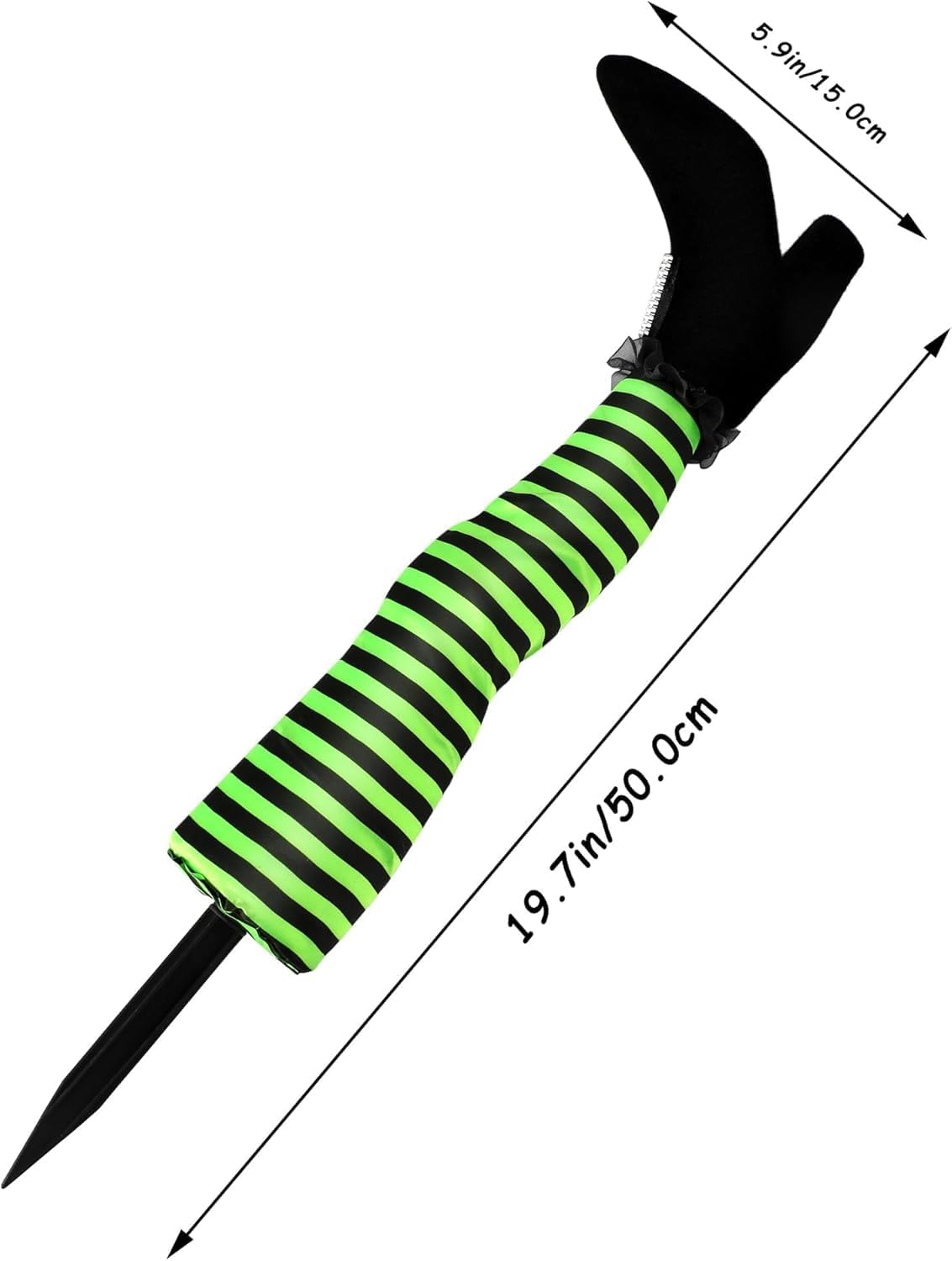 Halloween Witches Legs Decor Leg Yard Stakes Stake Wreaths Feet Door Crashing...