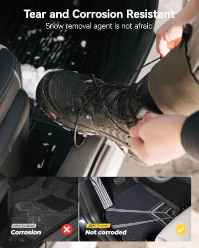 3W Tesla Model Y 2025 2026 2027 Juniper 5 Seat 10PCS Floor Mats Metal Pedal