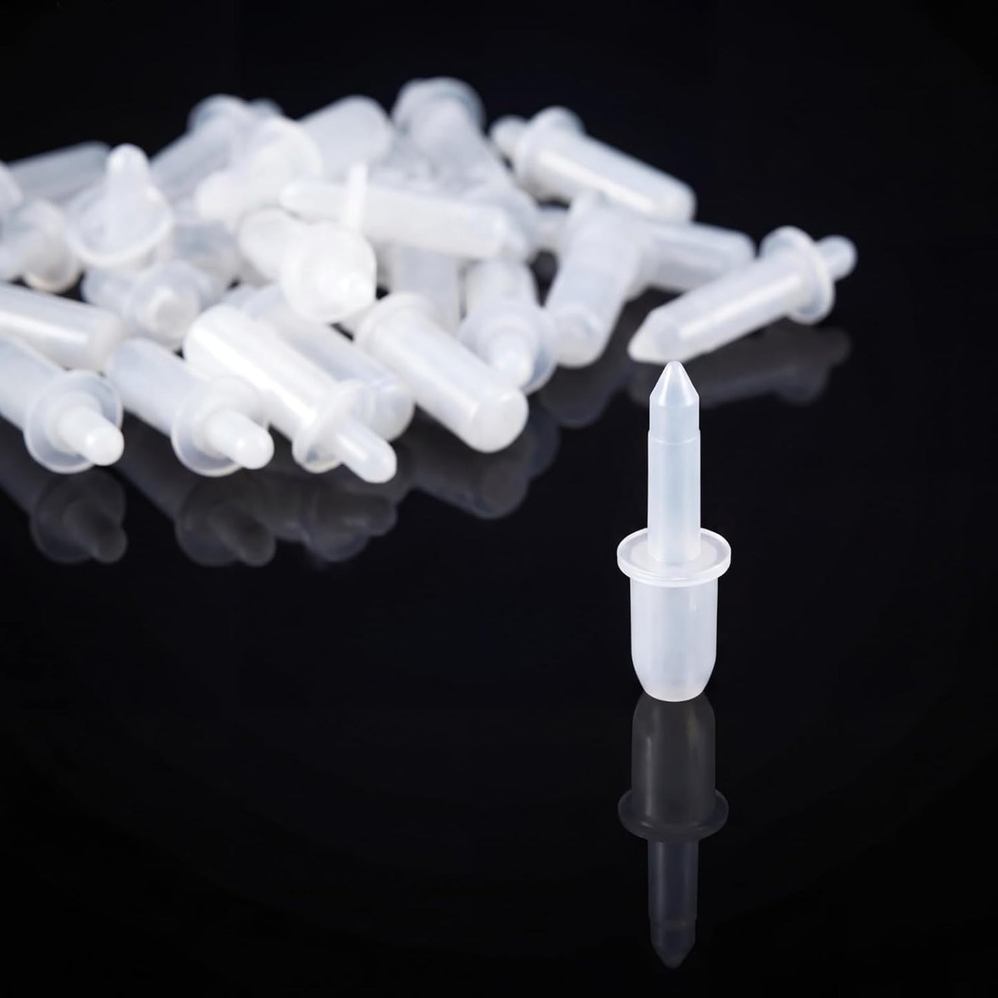 Maitys 40 Pcs Plantation Shutter Repair Pins Spring Loaded White,Long | lantation Shutter Fasteners Spring Loaded Replacement Repair Pins for Windows, Cabinet, Movable Blade, Blind Slats, White