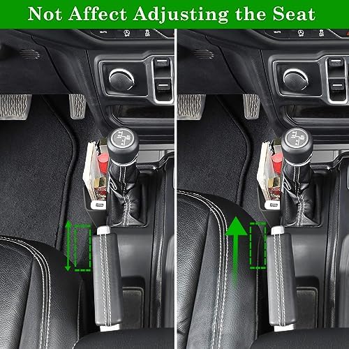 Eamplest Center Console Organizer for Jeep Wrangler & Gladiator 2018-2023