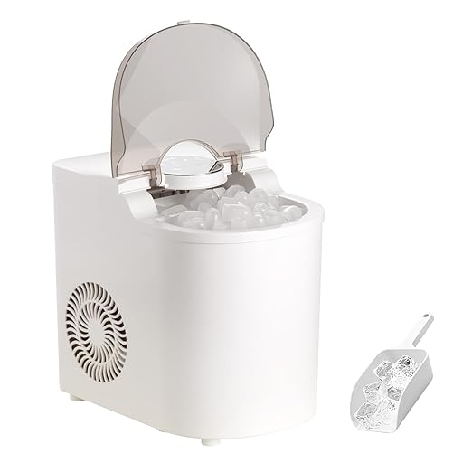 VEVOR Countertop Ice Maker, 7 Cubes Ready in 6 Mins, 26 lbs per Day, - Image 9