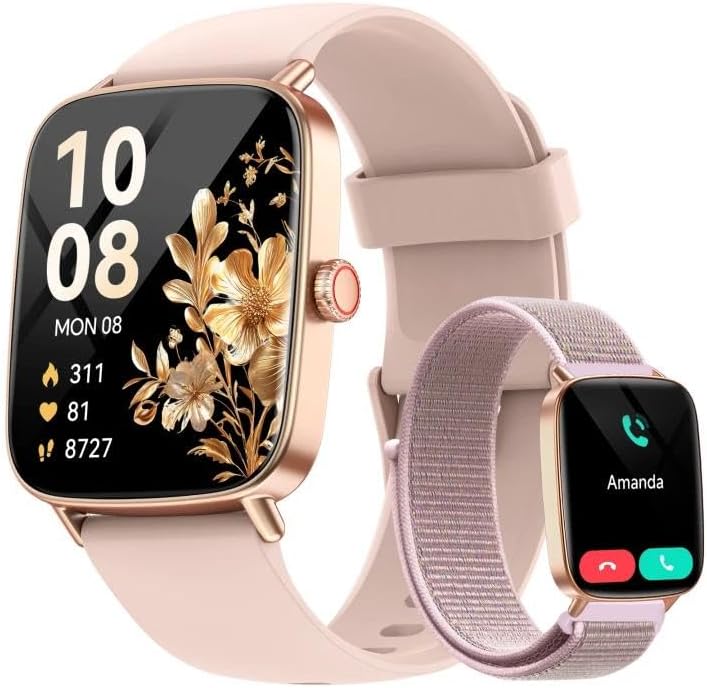 smart watch for women, 1.85" hd smartwatch (answer/make, main product view