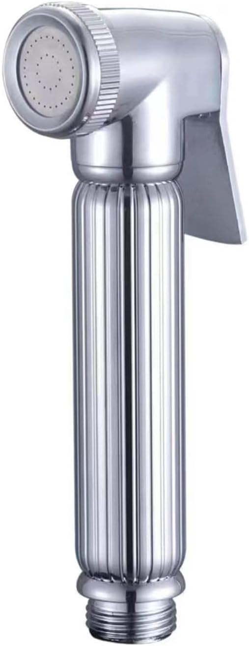 Metal Handheld Bidet Sprayer Toilet-Adjustable Water Pressure Control - Image 6