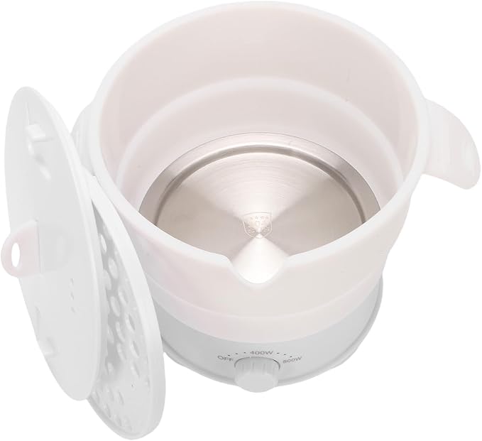 Asixxsix Foldable Electric Cooker, 800W 1.2L Mini Portable Travel Hot Pot - Image 9