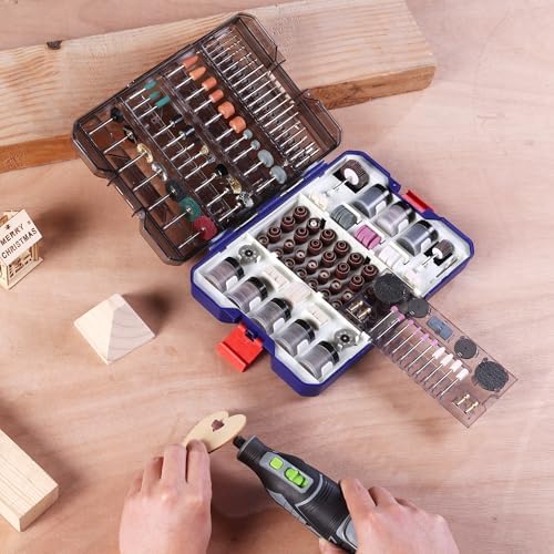 WORKPRO 698-Piece Rotary Tool Accessories Kit, Rotary Tool Bits for Easy Cutt...
