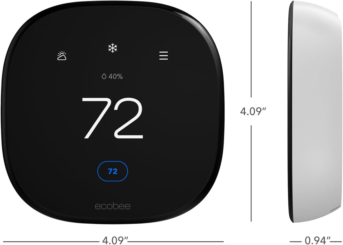 ecobee Smart Thermostat Enhanced, Programmable Wifi Thermostat