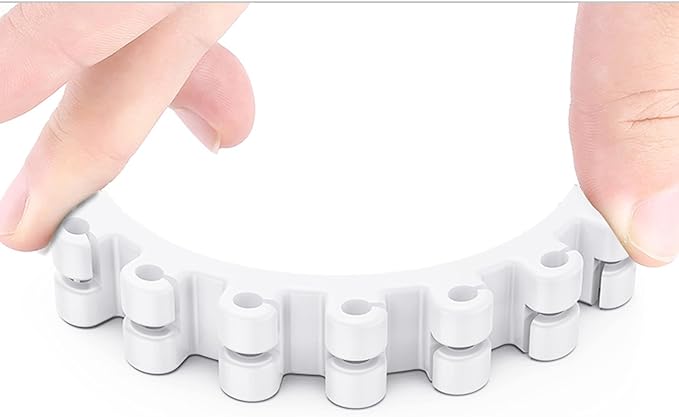 SOULWIT Upgraded Cable Holder, Cable Management Cord Organizer Clips Silicone - Image 7