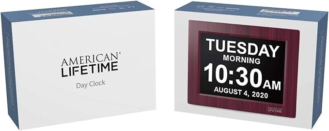 American Lifetime 【New 2023】 Dementia Clock Large Digital Clock - Image 5