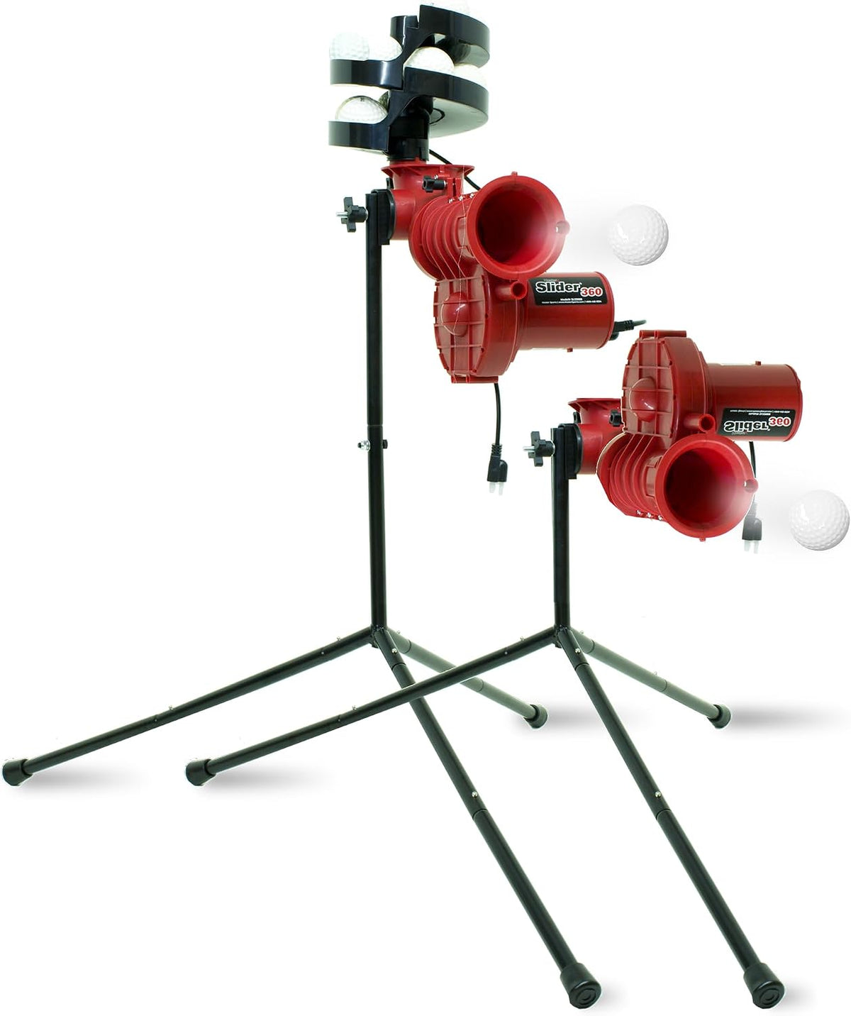 Heater Sports Slider Lite 360 Baseball Pitching Machine with Automatic Ball F...