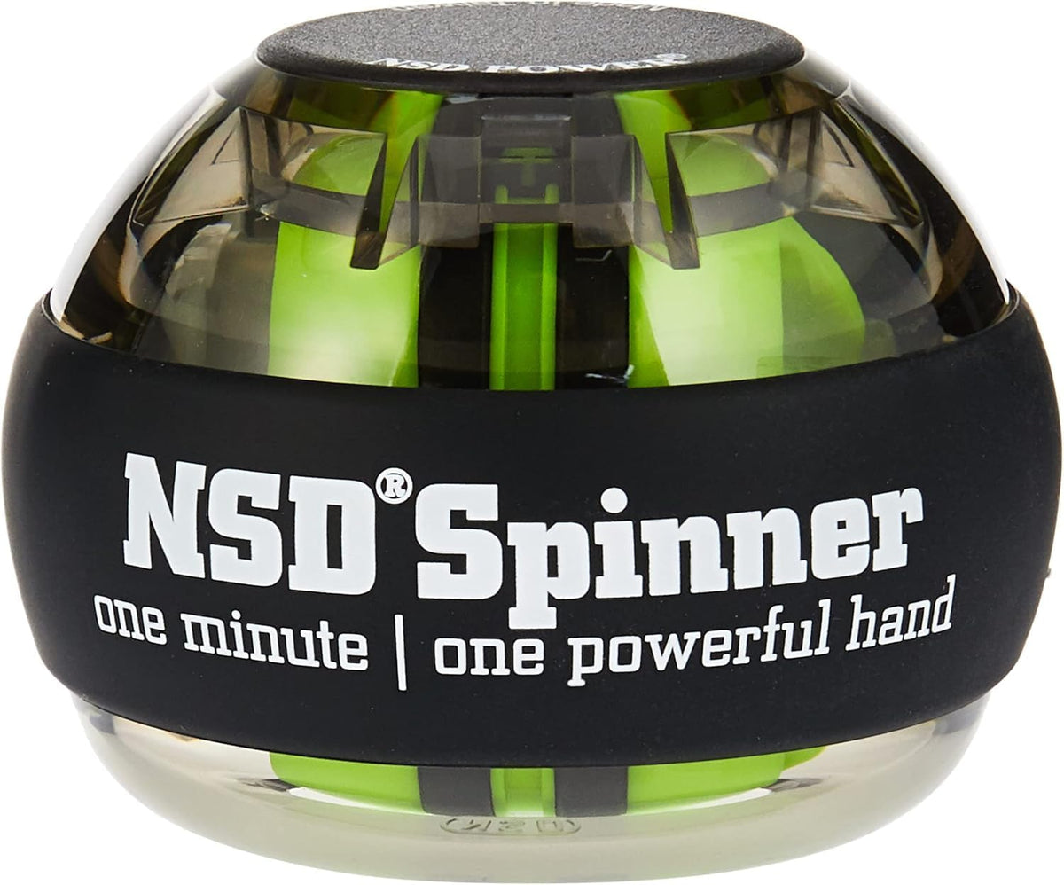 NSD Manual Thumb Wind Start Spinner Gyro Ball โ Up to 15,000-18,000 RPM Premi...