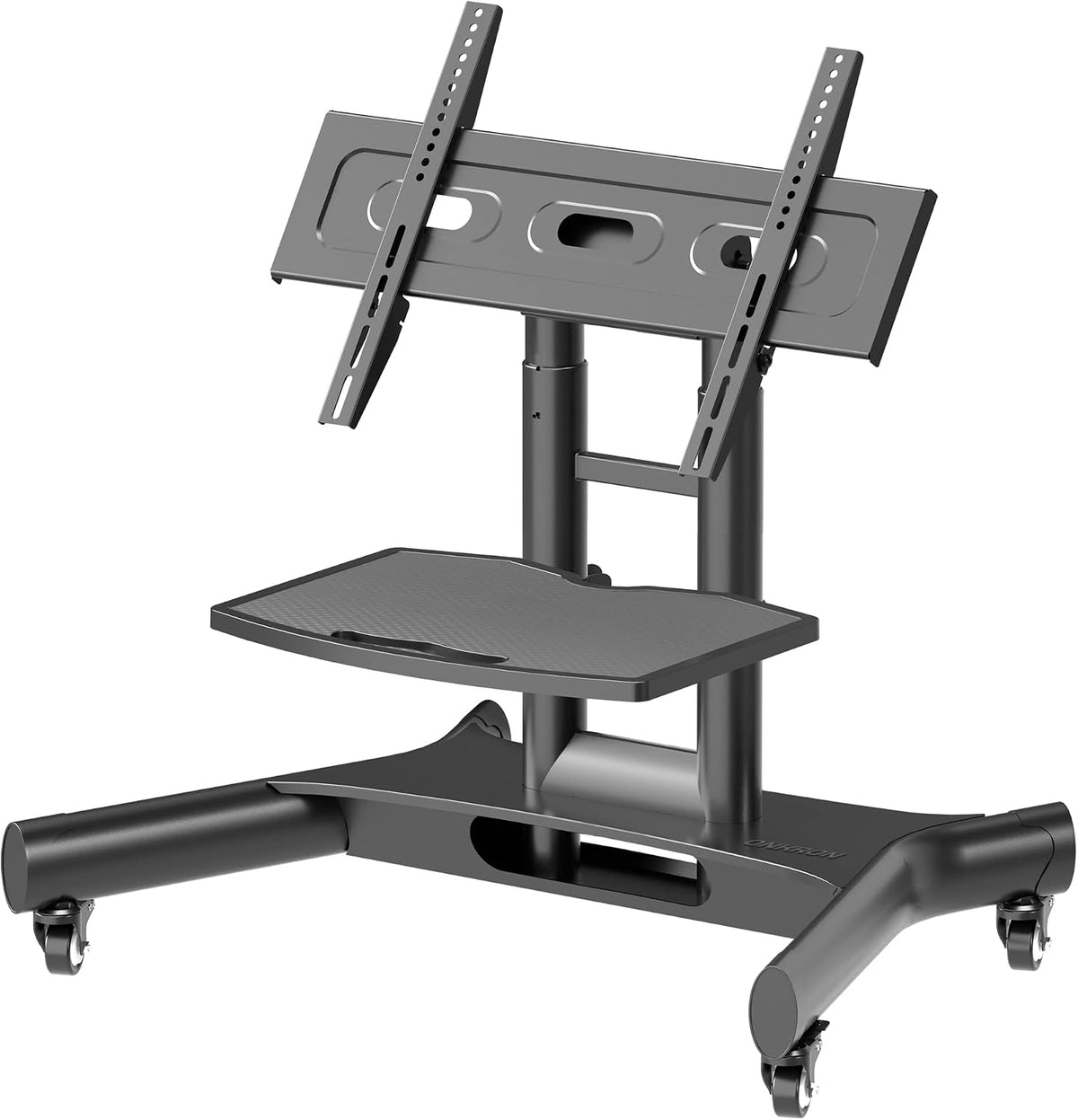 ONKRON Mobile TV Stand 32-70 Inch, up to 89 lbs, max VESA 600x400, Black