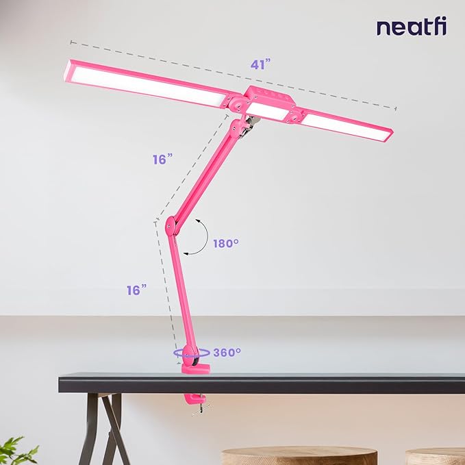 Neatfi LED Desk Lamp, Dimmable Desk Light - Image 9