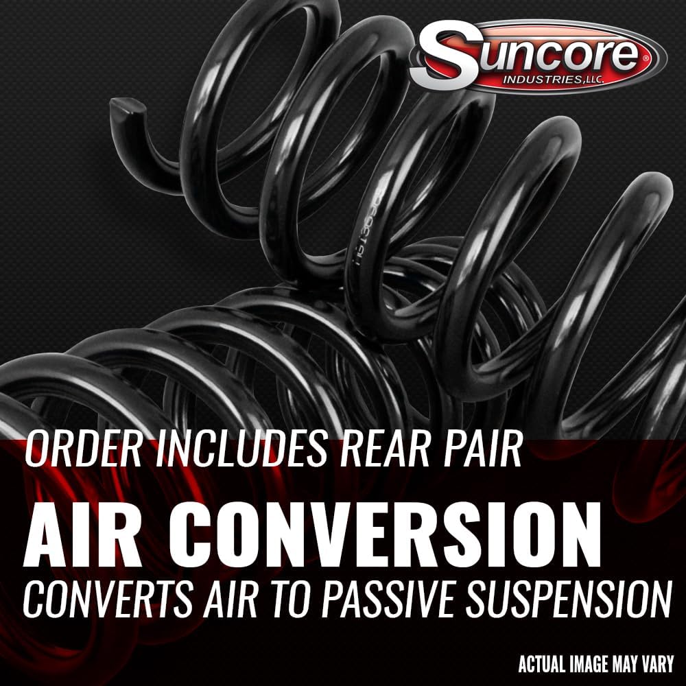 Suncore 148G-30-HD-KIT Air Suspension Conversion Kit Incl. Rear Coil Springs ...