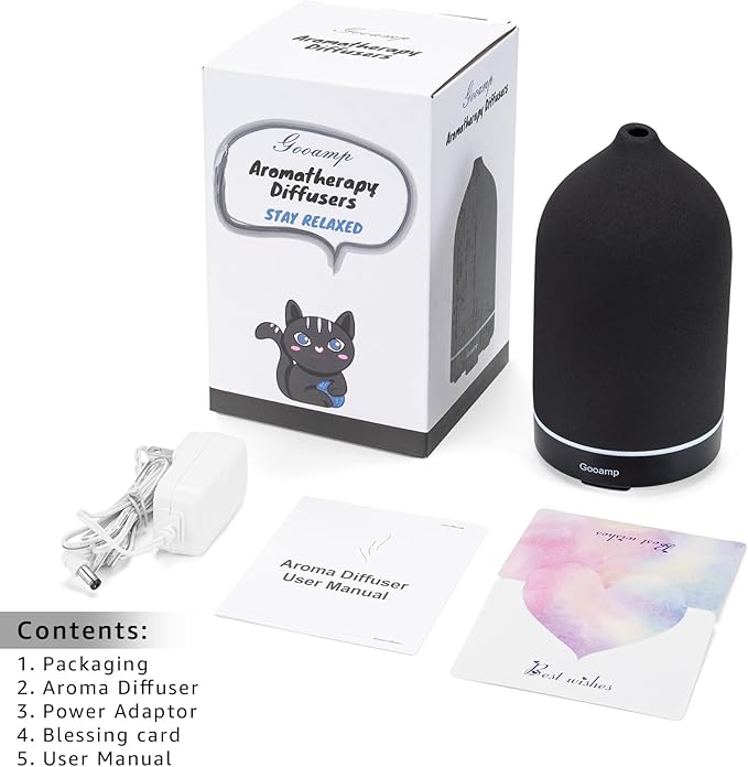 200ML Ceramic Essential Oil Diffuser - Image 7