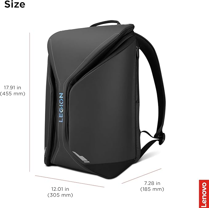 Lenovo Legion 16-inch Armored Gaming Backpack GB900, 20L Capacity, - Image 8