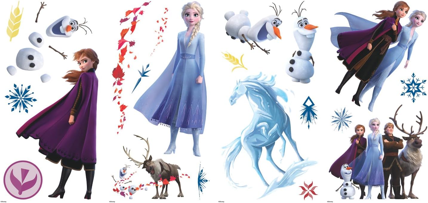RoomMates RMK4075SCS Frozen 2 Peel and Stick Wall Decals