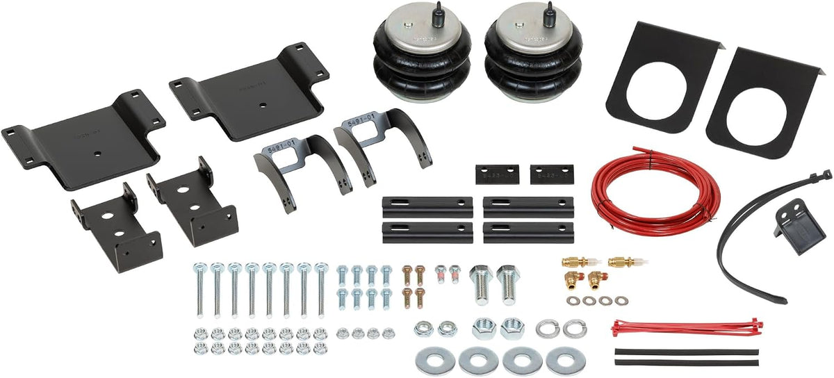 Firestone Airide 2407 Ride-Rite Rear Air Helper Springs Kit fits 2005-2023 Ta...