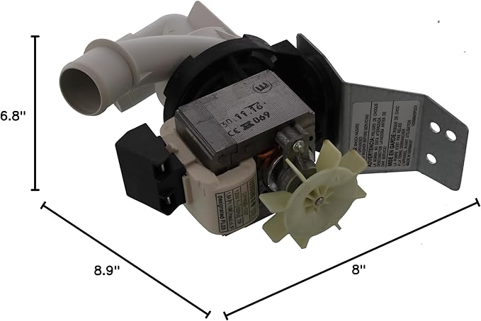 General Electric WH23X10015 Washing Machine Drain Pump - Image 2