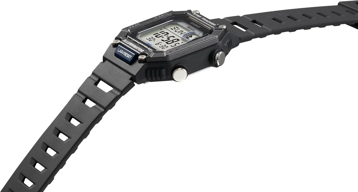WS-B1000 Series | Men's Digital Watch | (Black) | 100M WR | Step Tracker ...
