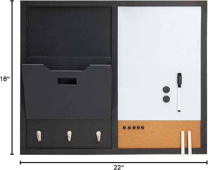 Juvale White Board Message Command Center & Wall Organizer - Image 10