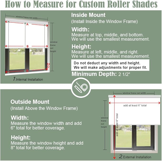 Zshine Motorized Blackout Window Blinds Customize Width Remote Control Wireless - Image 7