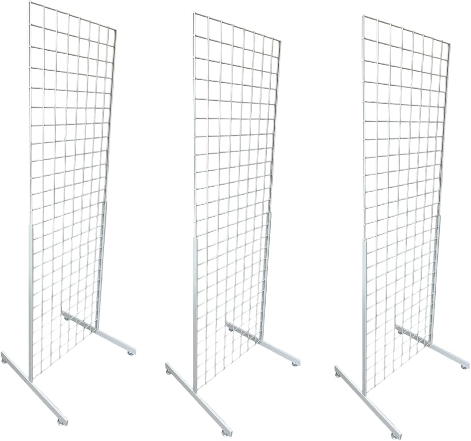 Only Hangers Heavy Duty 2' x 5.5' Gridwall Art Display Panel by Only+Hangers