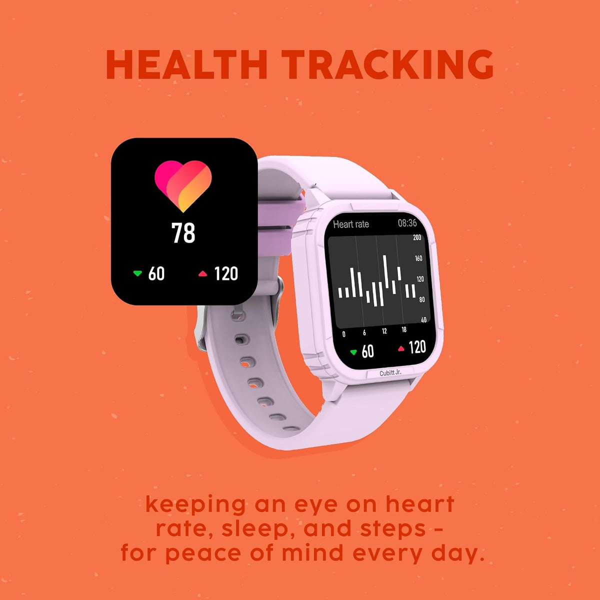 Cubitt Jr. Smartwatch Fitness Tracker, 1.75" AMOLED โ Forest Green