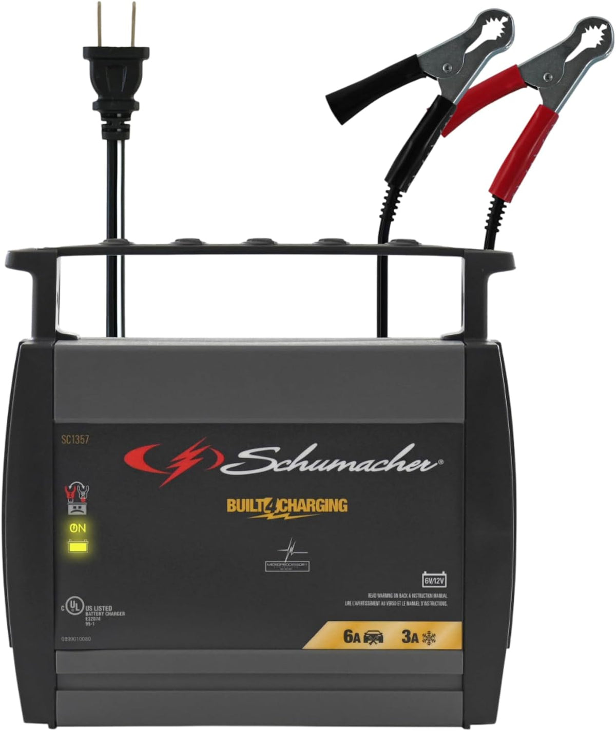 Schumacher Electric 6A Car Battery Charger & Maintainer, 6V/12V โ SC1357