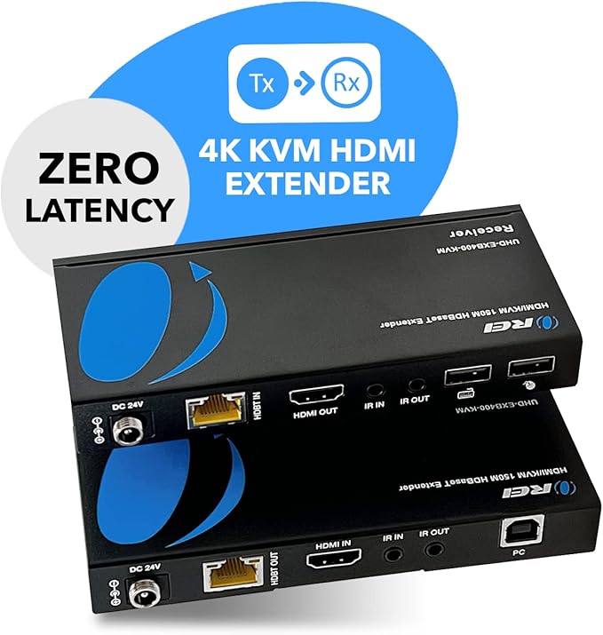 OREI 4K@60Hz KVM HDMI Extender Over Ethernet PoC Single HDBaseT - Image 8