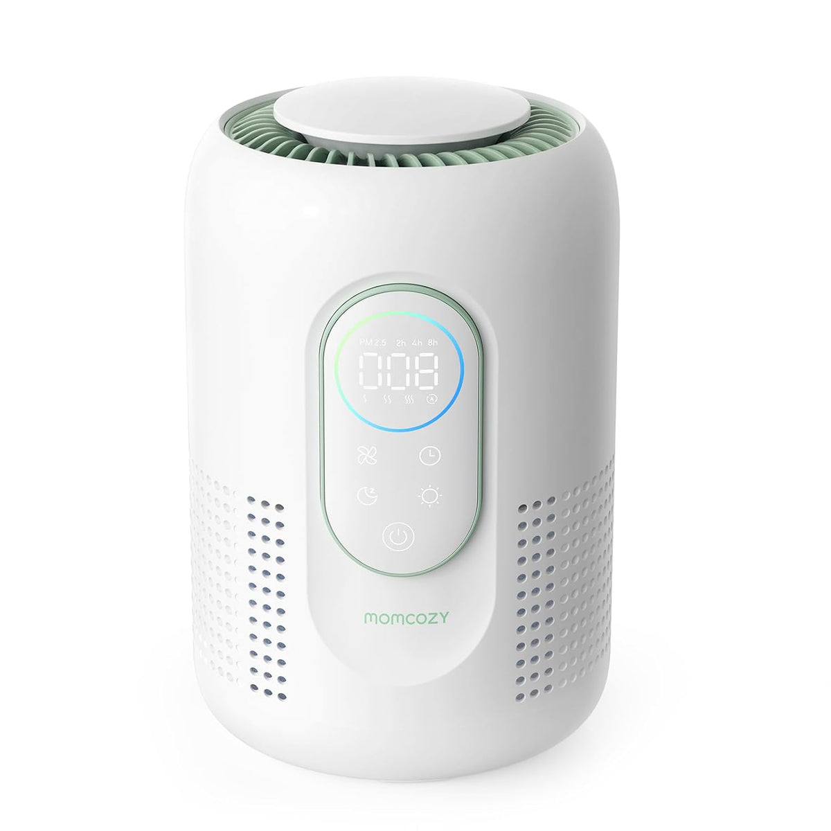 Momcozy Air Purifier for Bedroom with Dimmable Night Light for Small Room