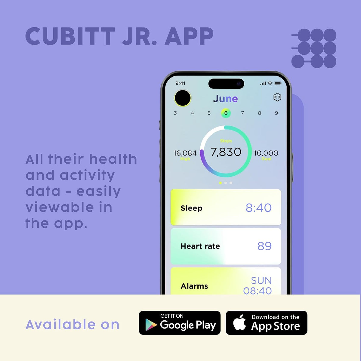 Cubitt Jr. Smartwatch Fitness Tracker, 1.75" AMOLED โ Forest Green