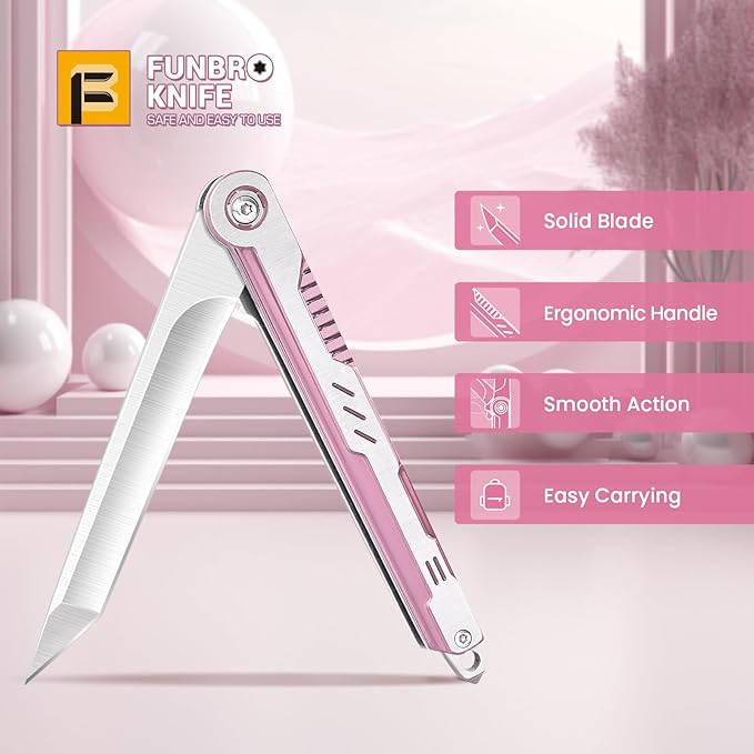 Pink Pocket Knife for Women - Image 7