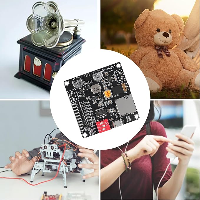 AITIAO 2PCS 20W Voice Playback Module MP3 Music Player DC 6-35V 12V/24V Sound - Image 8
