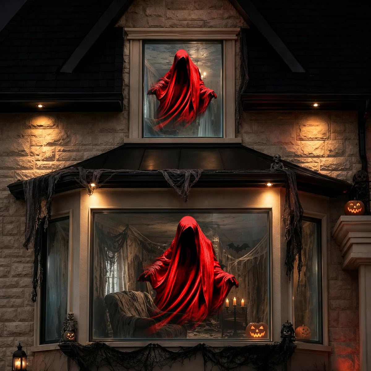 Halloween Projector Light Outdoor 2026 Upgraded Clear Ghost Light