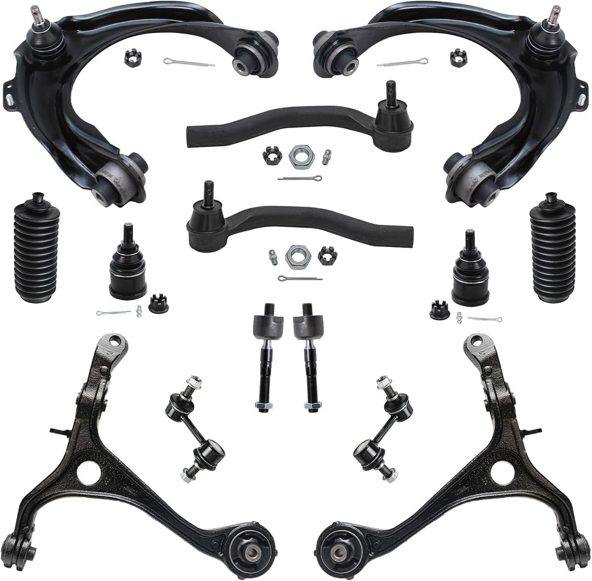 Detroit Axle - 3.0L Front End 14pc Suspension Kit for 03-07 Honda Accord