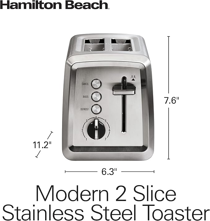 Hamilton Beach 2 Slice Toaster - Image 8