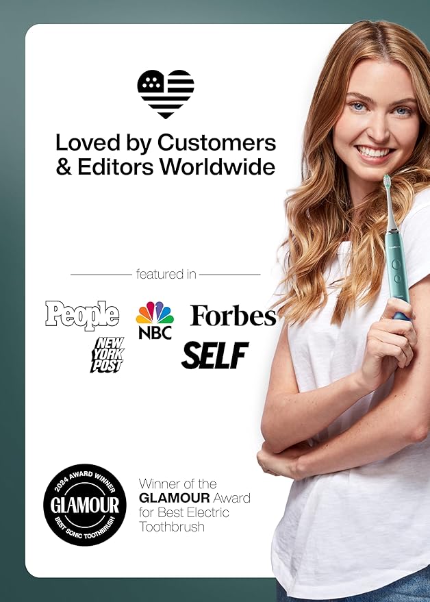 Aquasonic Vibe Series Ultra-Whitening Toothbrush – ADA Accepted Power Toothbrush - Image 7