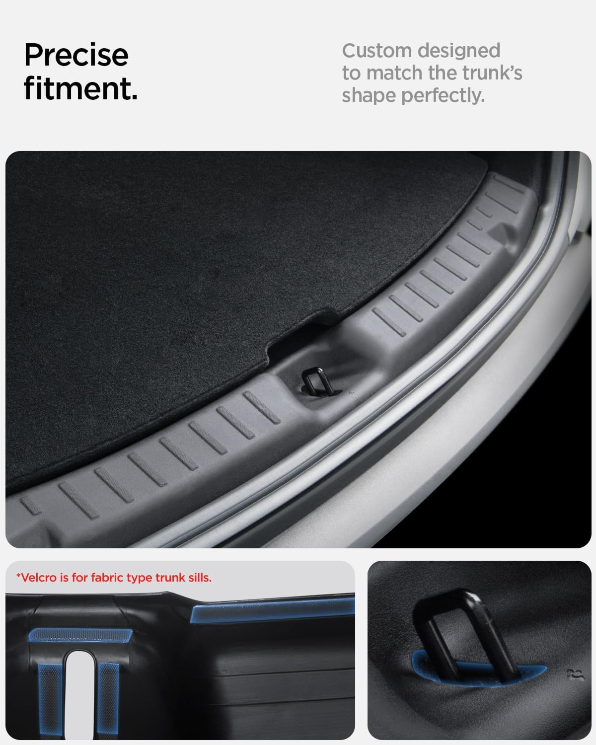 Spigen Rear Bumper Trunk Sill Guard for Tesla Model Y Juniper