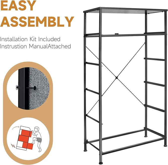 Mifuro Tall Dresser for Bedroom, Vertical Storage Organizer Tower - Image 9