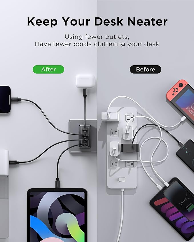 PISEN 65W USB C Charger - Image 8