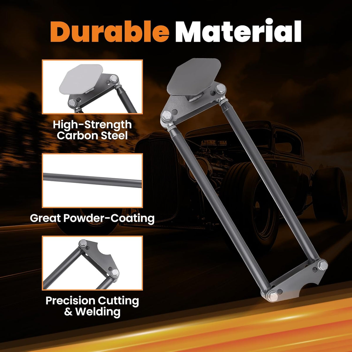 maXpeedingrods Adjustable Universal Parallel 4 Link Kit