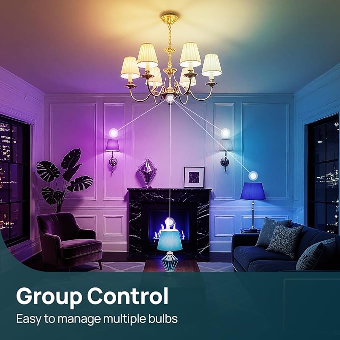 Linkind Matter Smart Bulbs, E12 Led Bulb Works - Image 9