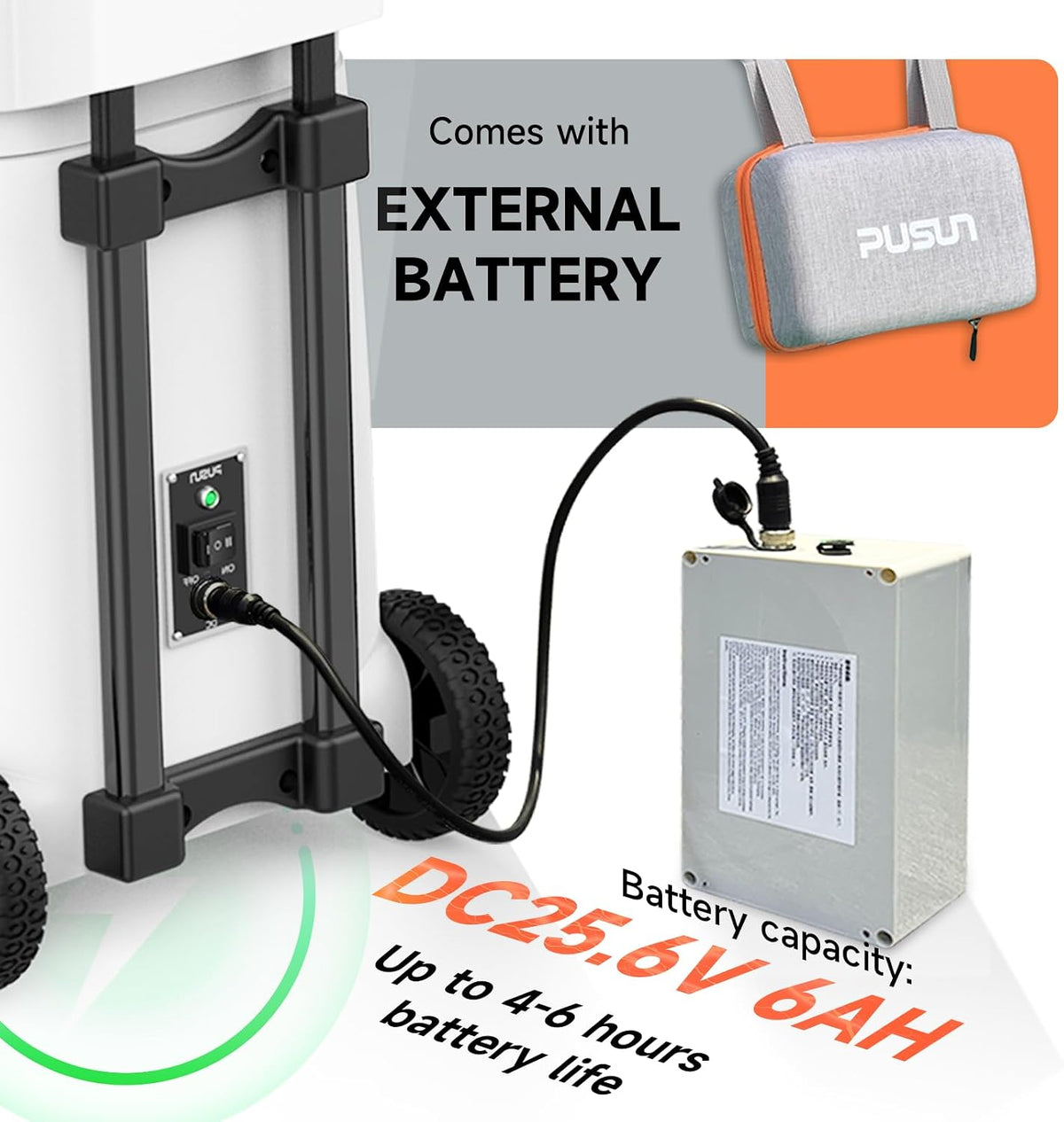 Pickleball Machine-PUSUN Launcher for Professional Training | App& Remote...