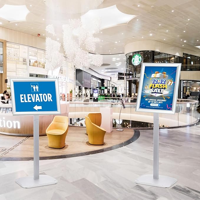 Heavy Duty Pedestal Sign Holder - Image 9