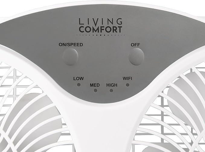 Comfort Zone 9-Inch Window Fan - Image 7