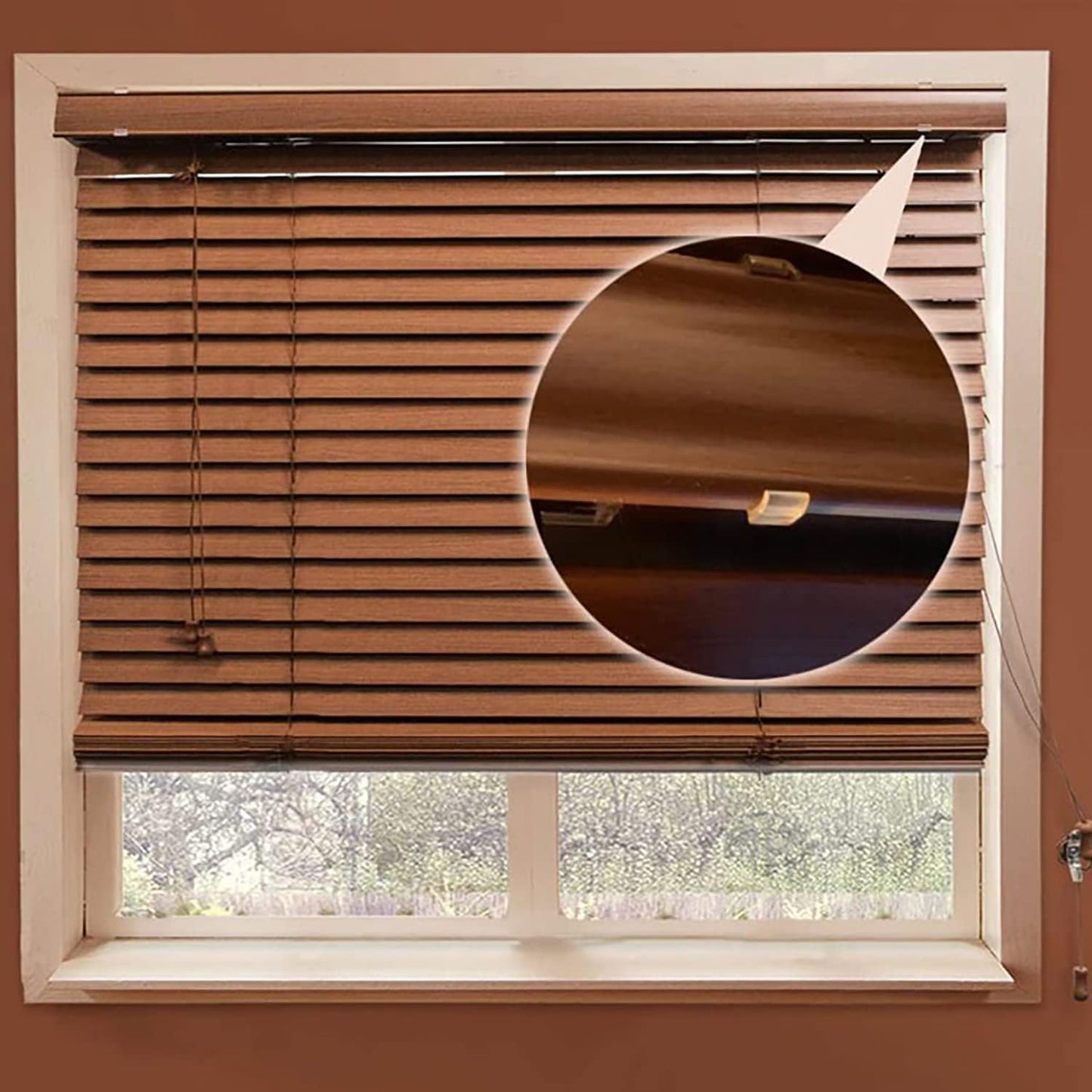 Valance Clips ZZLZX 10PCS 2-1/2" Clear Plastic Window Blinds Hidden Clip Retainer Holder for Horizontal Blinds Valance